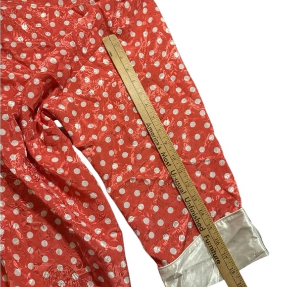 Vintage Victoria Secret 90’s Polka Dot Robe - Picture 4 of 5